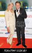 01.02.2014 Thomas Anders and Claudia Anders at the Golden Camera