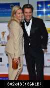 01.02.2014 Thomas Anders and Claudia Anders at the Golden Camera