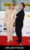 01.02.2014 Thomas Anders and Claudia Anders at the Golden Camera