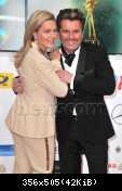01.02.2014 Thomas Anders and Claudia Anders at the Golden Camera
