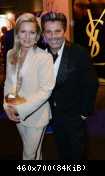 01.02.2014 Thomas Anders and Claudia Anders at the Golden Camera