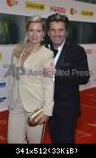 1.02.2014 Thomas Anders and Claudia Anders at the Golden Camera