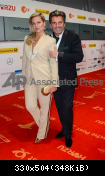 1.02.2014 Thomas Anders and Claudia Anders at the Golden Camera