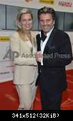 1.02.2014 Thomas Anders and Claudia Anders at the Golden Camera