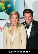 1.02.2014 Thomas Anders and Claudia Anders at the Golden Camera