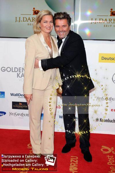 Thomas and Claudia at the Golden Camera Award 2014