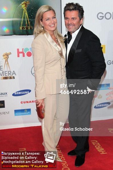 Thomas and Claudia at the Golden Camera Award 2014