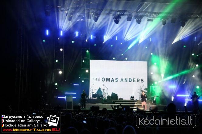 01.08.2015 Thomas Anders "VIKONDA" 25 летие Литва