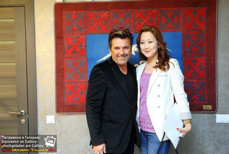 03.05.2014 Томас Андерс пресс-конференция в Бишкеке