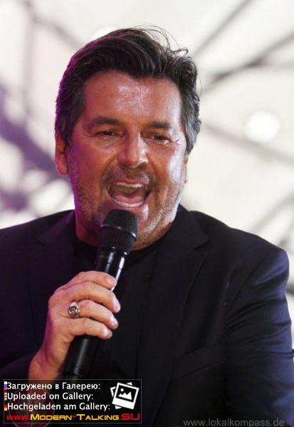 03.09.2016 Thomas Anders Olé auf Schalke , Gelsenkirchen