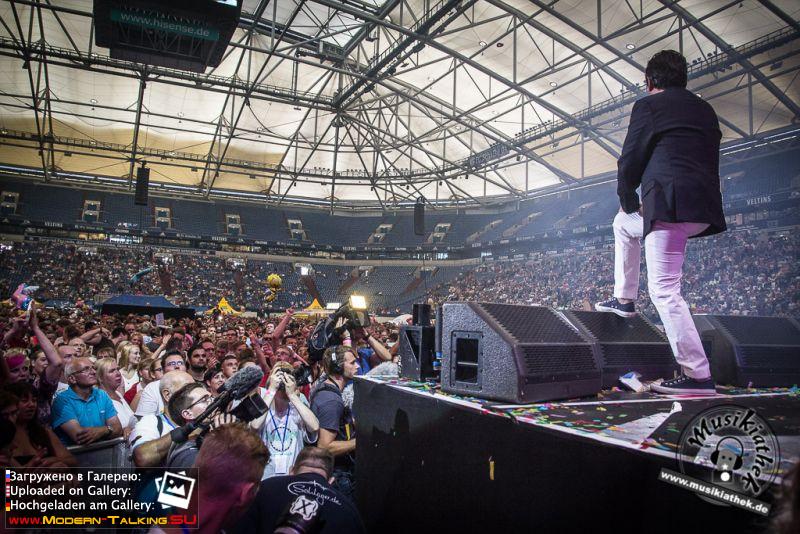 03.09.2016 Thomas Anders Olé auf Schalke , Gelsenkirchen