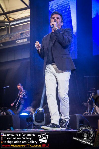03.09.2016 Thomas Anders Olé auf Schalke , Gelsenkirchen
