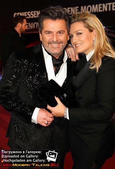 04.03.2017 Thomas Anders and Claudia Goldene Kamera 2017