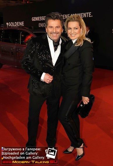 04.03.2017 Thomas Anders and Claudia Goldene Kamera 2017
