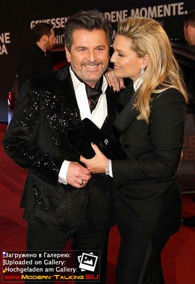 04.03.2017 Thomas Anders and Claudia Goldene Kamera 2017