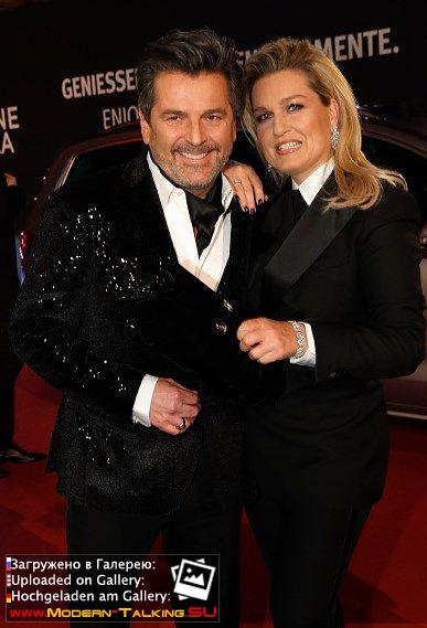 04.03.2017 Thomas Anders and Claudia Goldene Kamera 2017