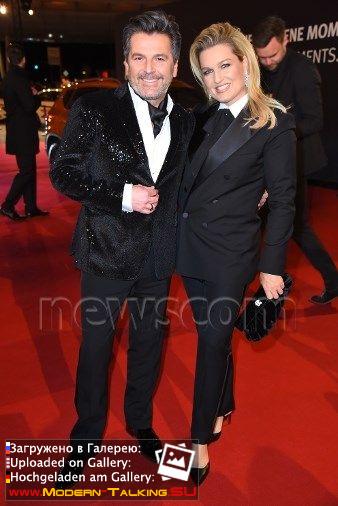 04.03.2017 Thomas Anders and Claudia Goldene Kamera 2017