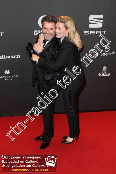 04.03.2017 Thomas Anders and Claudia Goldene Kamera 2017