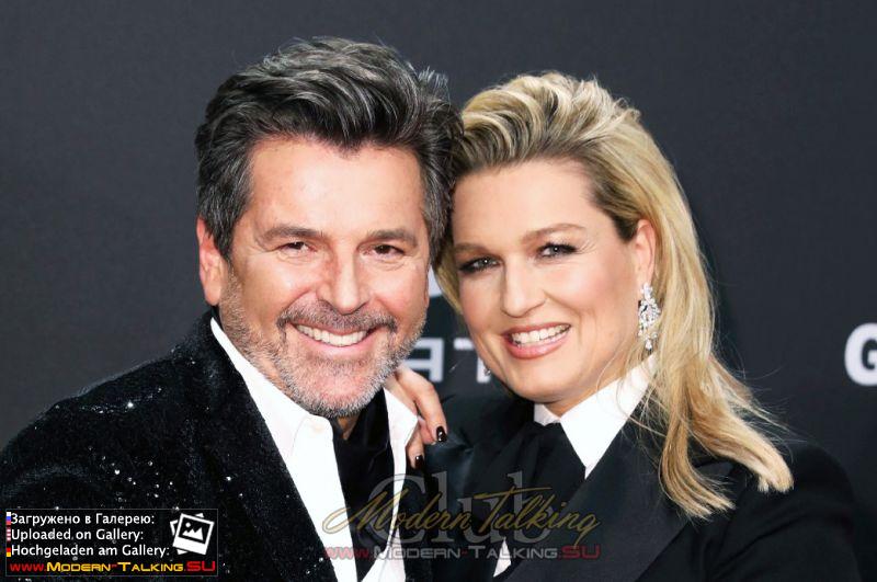 04.03.2017 Thomas Anders and Claudia Goldene Kamera 2017