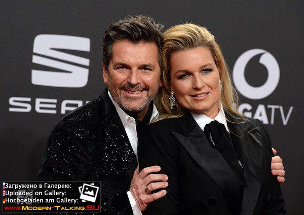 04.03.2017 Thomas Anders and Claudia Goldene Kamera 2017