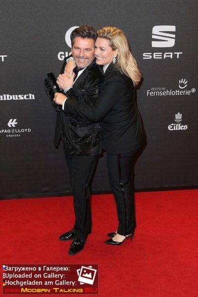 04.03.2017 Thomas Anders and Claudia Goldene Kamera 2017