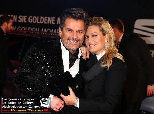 04.03.2017 Thomas Anders and Claudia Goldene Kamera 2017