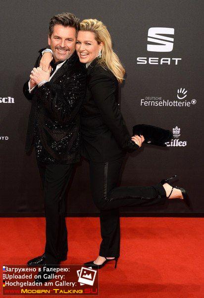 04.03.2017 Thomas Anders and Claudia Goldene Kamera 2017