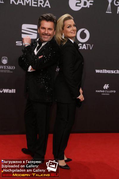 04.03.2017 Thomas Anders and Claudia Goldene Kamera 2017