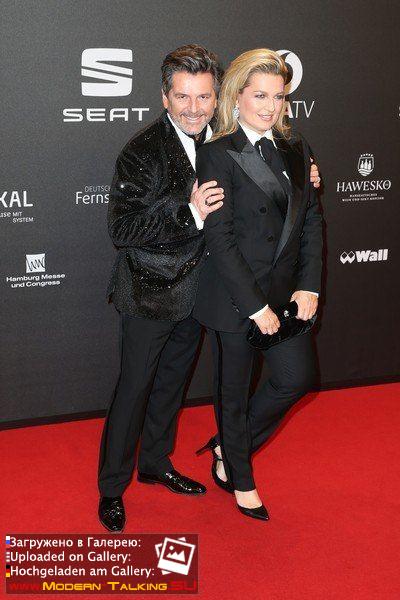 04.03.2017 Thomas Anders and Claudia Goldene Kamera 2017