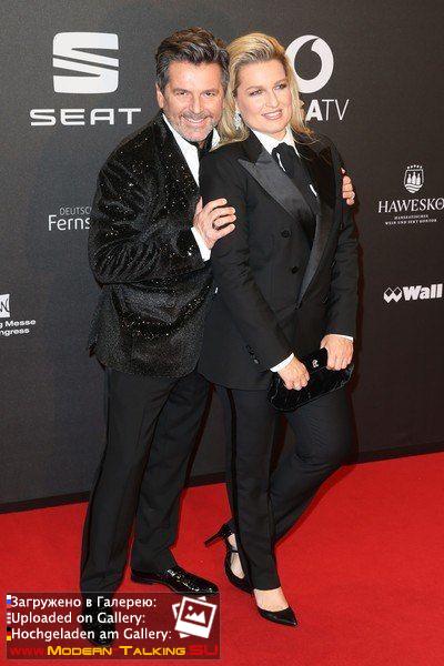 04.03.2017 Thomas Anders and Claudia Goldene Kamera 2017