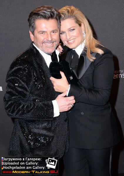 04.03.2017 Thomas Anders and Claudia Goldene Kamera 2017