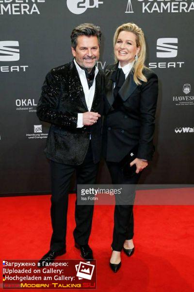 04.03.2017 Thomas Anders and Claudia Goldene Kamera 2017