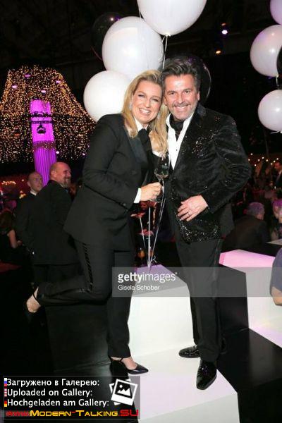 04.03.2017 Thomas Anders and Claudia Goldene Kamera 2017