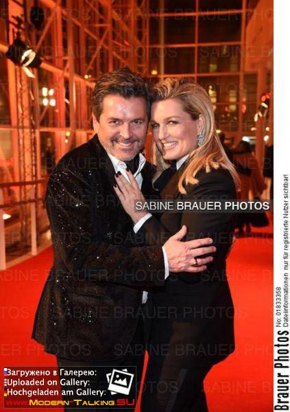 04.03.2017 Thomas Anders and Claudia Goldene Kamera 2017