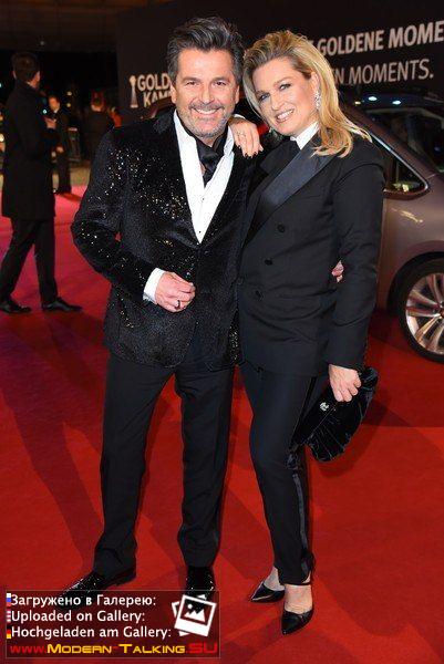 04.03.2017 Thomas Anders and Claudia Goldene Kamera 2017