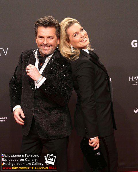 04.03.2017 Thomas Anders and Claudia Goldene Kamera 2017