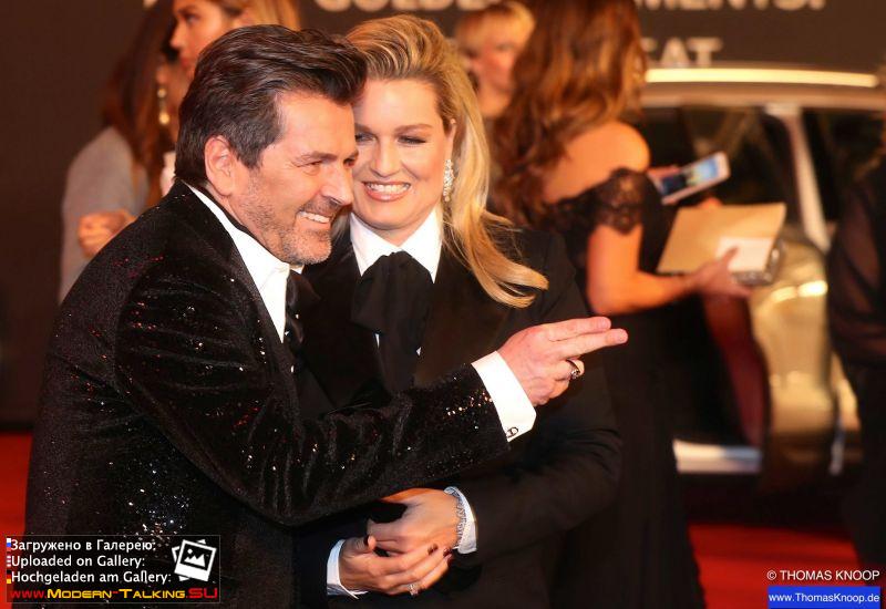 04.03.2017 Thomas Anders and Claudia Goldene Kamera 2017