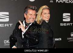 04.03.2017 Thomas Anders and Claudia Goldene Kamera 2017