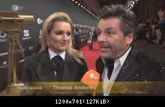 04.03.2017 Thomas Anders and Claudia Goldene Kamera 2017