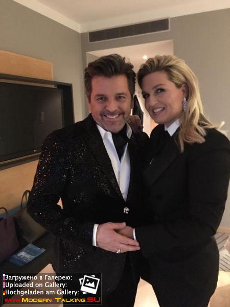Thomas Anders and Claudia Goldene Kamera 2017