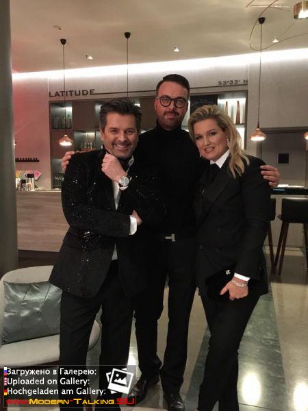 Thomas Anders and Claudia Goldene Kamera 2017