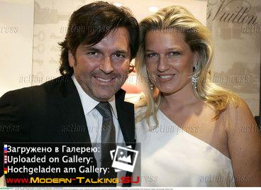 05.02.2007 Thomas Anders and Claudia-Hamburg