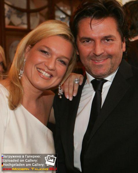 05.02.2007 Thomas Anders and Claudia-Hamburg