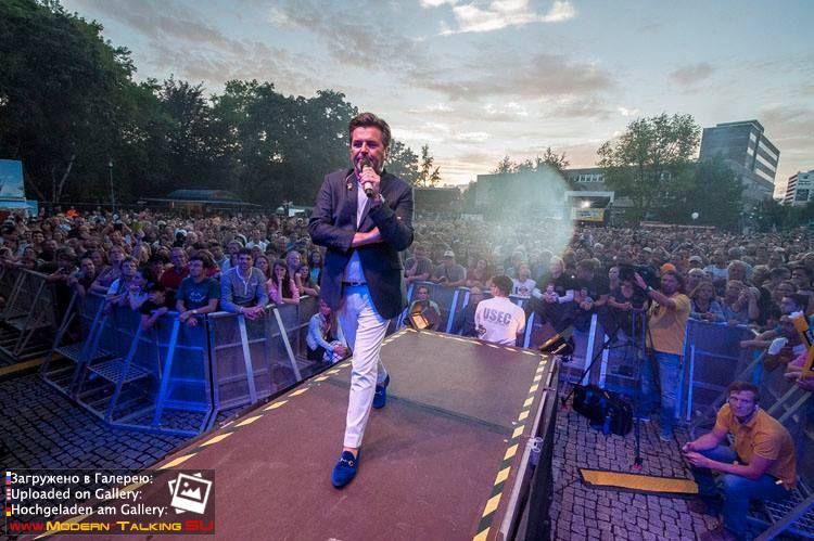 05.08.2017 Thomas Anders Radio Salu Party, Saarbrucken, Germany