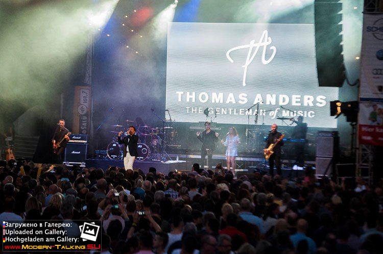 05.08.2017 Thomas Anders Radio Salu Party, Saarbrucken, Germany