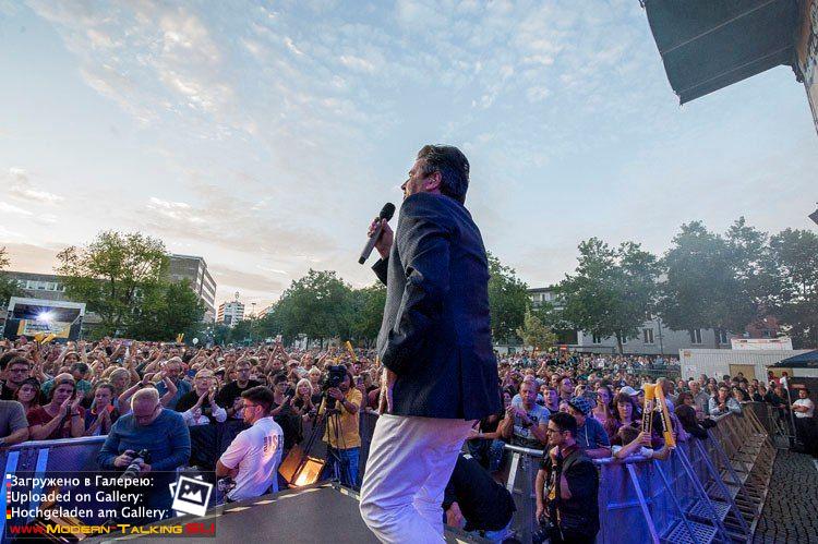 05.08.2017 Thomas Anders Radio Salu Party, Saarbrucken, Germany