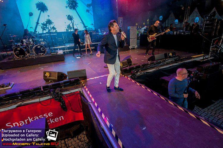 05.08.2017 Thomas Anders Radio Salu Party, Saarbrucken, Germany