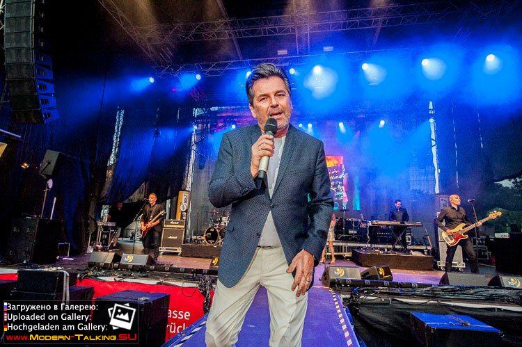05.08.2017 Thomas Anders Radio Salu Party, Saarbrucken, Germany