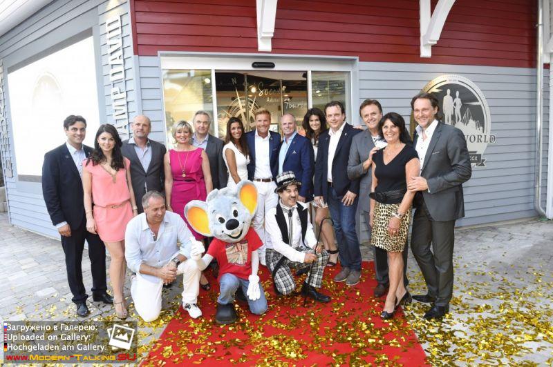 07.06.2014 Открытие магазина Fashion World Camp David und Soccx BERLIN, GERMANY