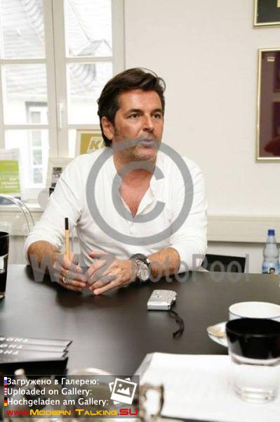 07.09.2011 Томас Андерс фотосессия-Кобленц